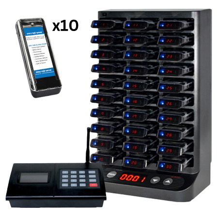 SlimLine2 10 Pager System (Rechargeable)