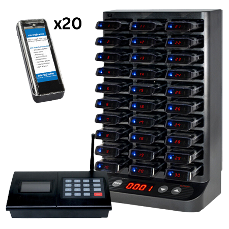 SlimLine2 20 Pager System (Rechargeable)