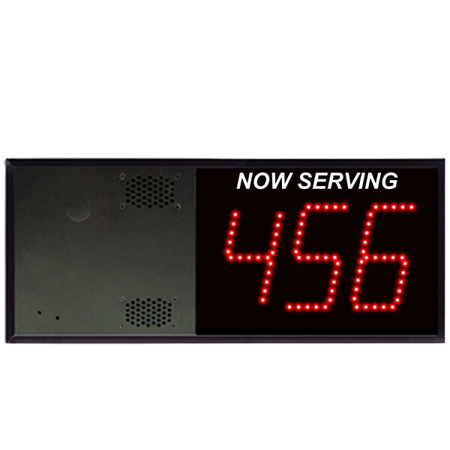 3 Digit Take A Number Display with VoiceBox