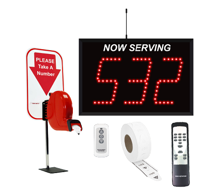 3 Digit Wireless Take A Number Display