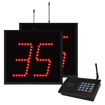 Model 35202 Wireless (Dual 2-Digit) Visual-Pager® System