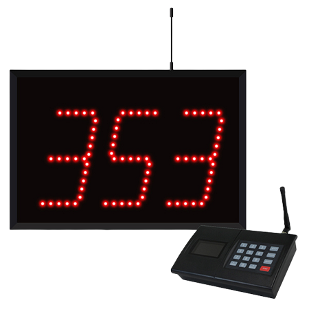 Model 35301 Wireless (3-Digit) Visual-Pager® System