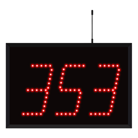Model 3530 (3-Digit) Wireless Visual-Pager® Display