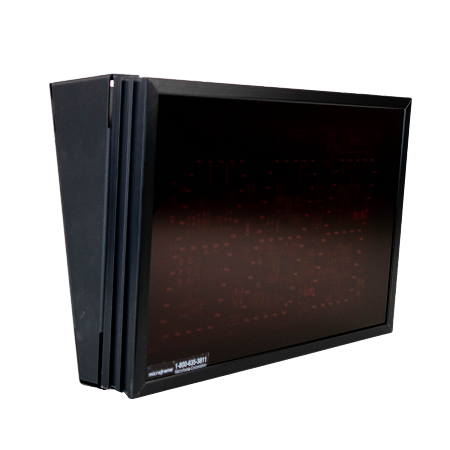 3-Digit Single-Display Ceiling Mount
