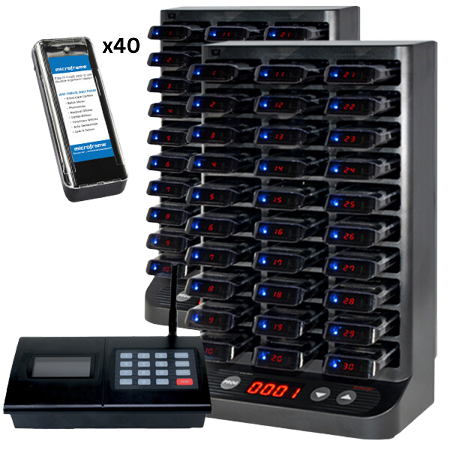 SlimLine2 40 Pager System (Rechargeable)
