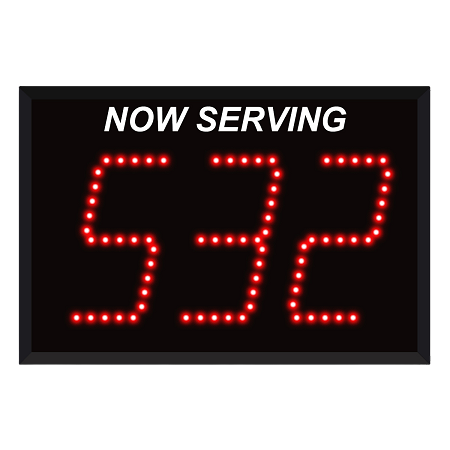 Model 5130 (3-Digit) Take-A-Number Display