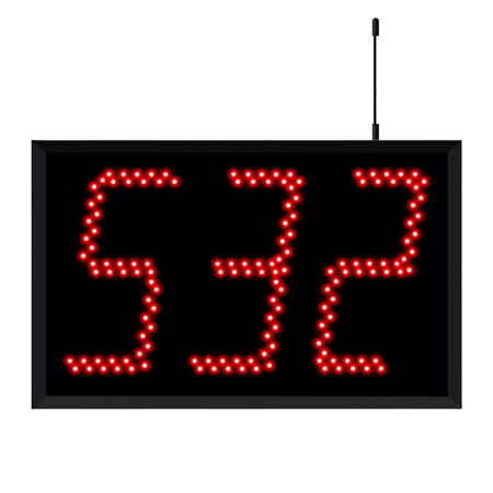 Jumbo 3-Digit Wireless Display