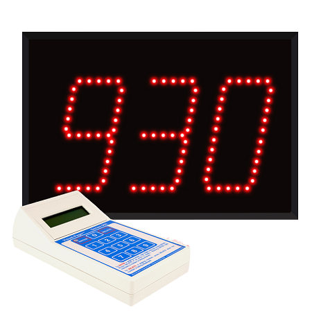 Model 9304 (3-Digit) Visual-Pager® System