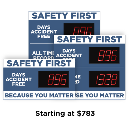 Days Accident-Free Counter