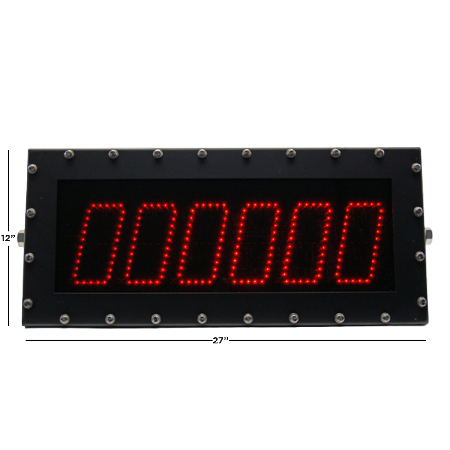 Model 265 (6-Digit) Rugged Computer-Controlled Display