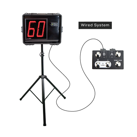 Baseball Pitch Clock Timer Wired System
