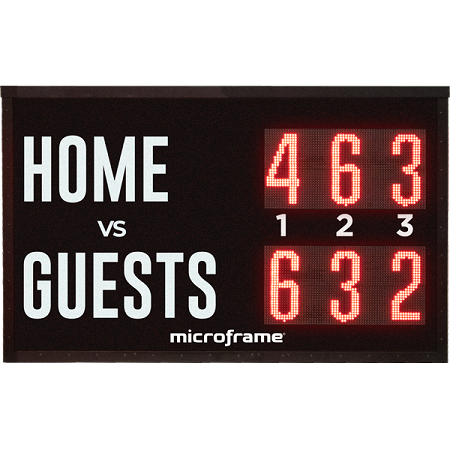 WiFi Tennis Scoreboard
