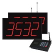  Model 35402 Wireless (Dual 4-Digit) Visual-Pager® System 
