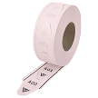 Pink 2-Digit Take-A-Number Tickets 