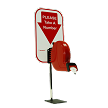Turn O Matic B80 Ticket Dispenser & Counter Top Stand 