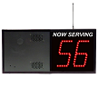 2-Digit Wireless VoiceBox Take A Number Display 