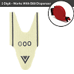 Take-A-Number 3-Digit T80 Tickets - T80 Ticket Dispenser 