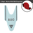 Take-A-Number 2-Digit T80 Tickets - T80 Ticket Dispenser 