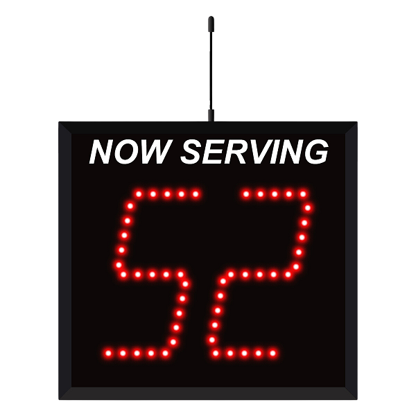 2 Digit Wireless Take A Number Display 