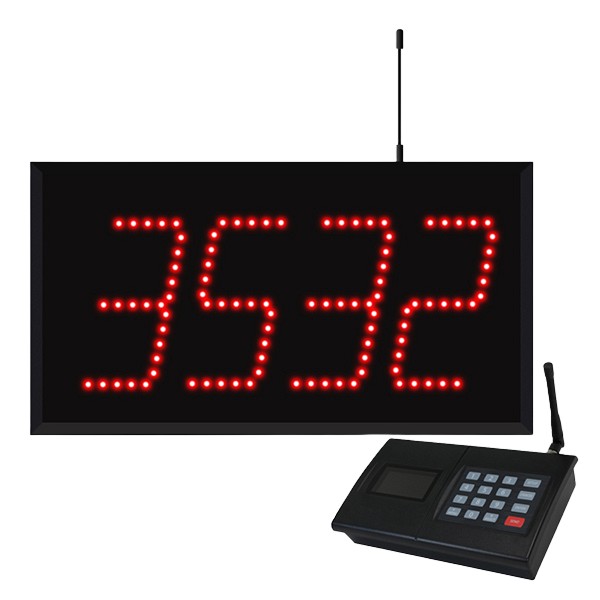 Model 35401 Wireless (4-Digit) Visual-Pager® System 