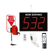 3 Digit Wireless Take A Number Display 
