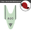 Take-A-Number 2-Digit T80 Tickets - T80 Ticket Dispenser 
