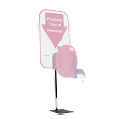 Ticket Dispenser Counter Top Stand 