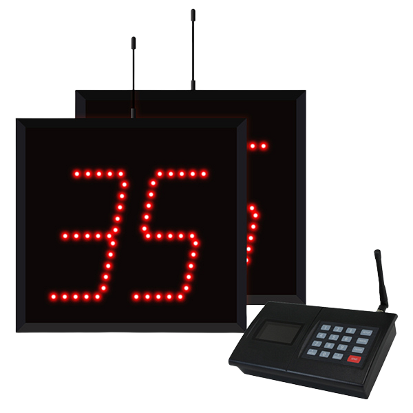 Model 35202 Wireless (Dual 2-Digit) Visual-Pager® System 