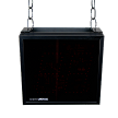 Comes pre-assembled with 2 feet of chain and hooks for ceiling mounting 