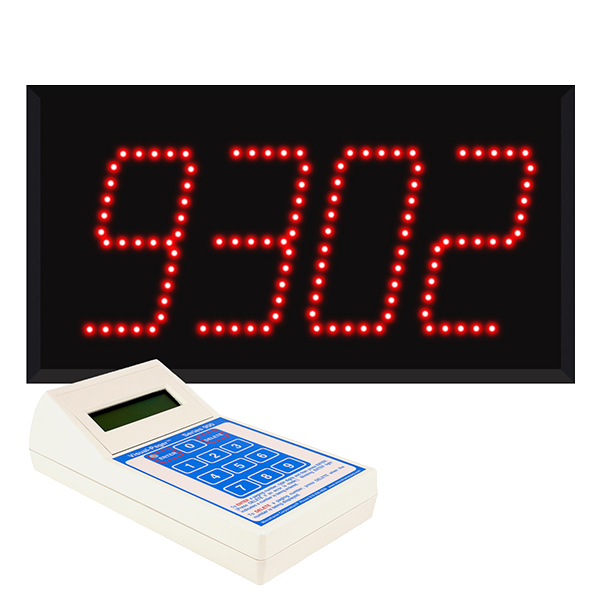 Model 9404 (4-Digit) Visual-Pager® System 
