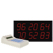 Multi-Number (6 by 2-Digit) Display Visual-Pager® System 