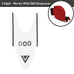 Take-A-Number 3-Digit T80 Tickets - T80 Ticket Dispenser 
