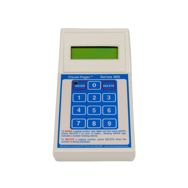 Model 910 Visual-Pager® Keypad 