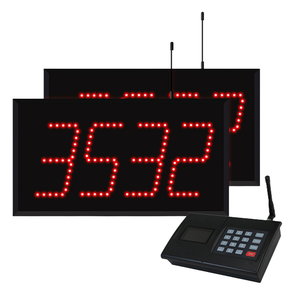  Model 35402 Wireless (Dual 4-Digit) Visual-Pager® System 