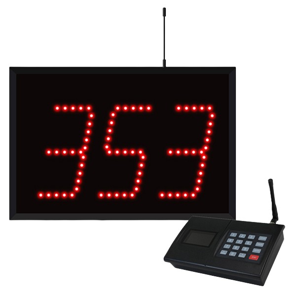 Model 35301 Wireless (3-Digit) Visual-Pager® System 
