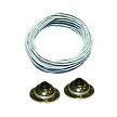 Brass Push Buttons & Wire 