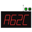 4-Digit Ethernet Alpha Numeric Visual-Pager® Display 