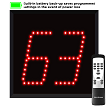 2-Digit Countdown Timer Displays with Battery Back-up 