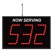 3 Digit Wireless Take A Number Display 