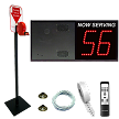 2 Digit Take A Number System with VoiceBox Display & Floor Ticket Dispenser 