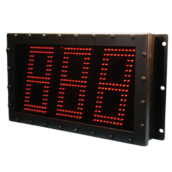 D1033 10" Large 3-Digit Rugged Industrial Controls Display 