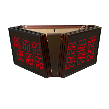 2-Digit Triple-Display Ceiling Mount