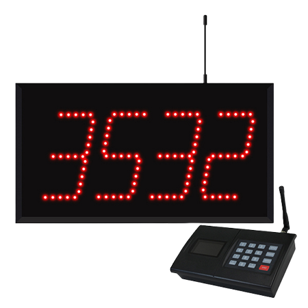 Model 35401 Wireless (4-Digit) Visual-Pager® System