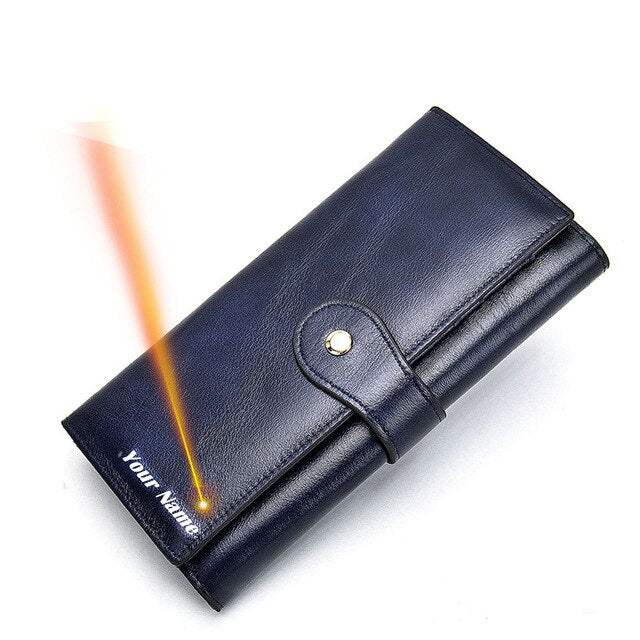 Buy Wholesale China Al921 Real Genuine Leather Wallets Luxury